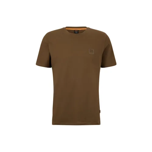 HUGO BOSS T-Shirts Men Dark Green