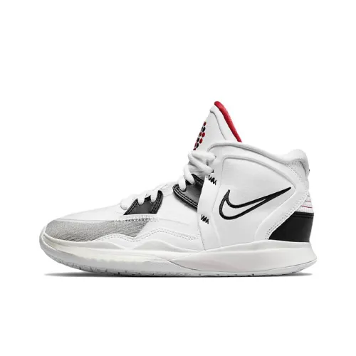 Nike Kyrie 8 infinity Basketball shoes White/Black/Varsity Red Female 