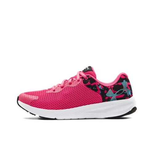 Under Armour Pursuit 2 Big Logo Print (GS) Sneakers KIds Red