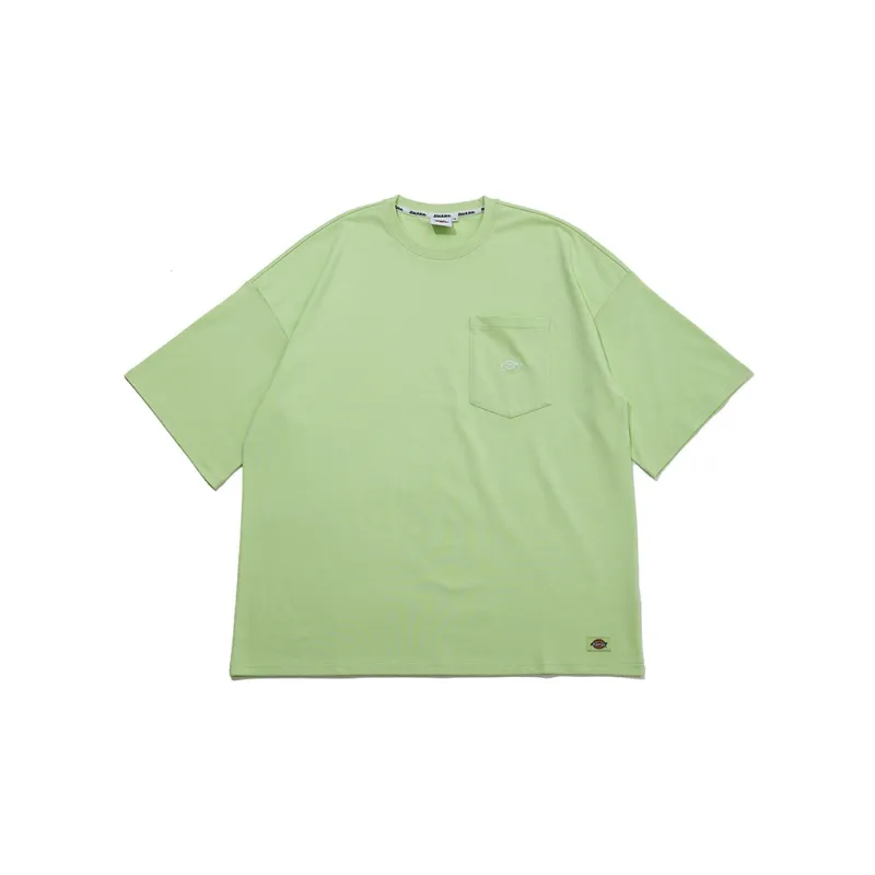 Dickies T Shirt Men's Yellow Green-0