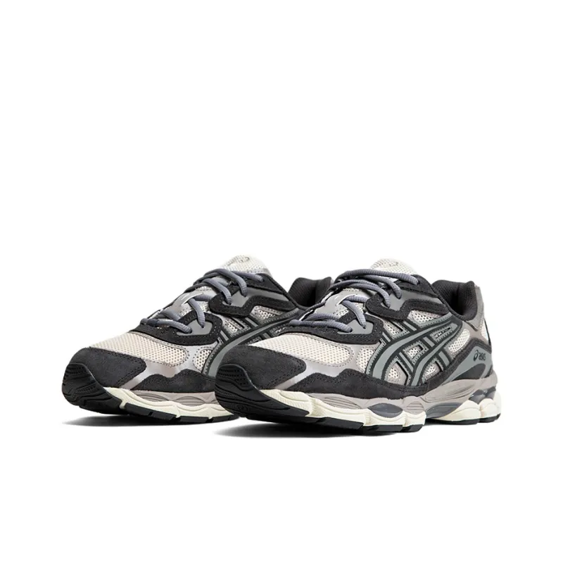Asics Gel NYC Oatmeal Obsidian Grey-3
