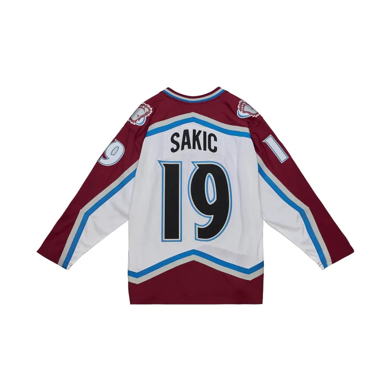 Mitchell Ness 2000/01 Joe Sakic Colorado Avalanche Power Play '' Jersey-1