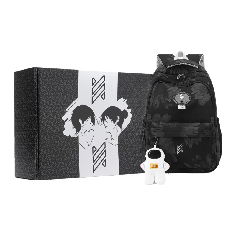 NOMK Nylon Canvas Backpack Regular Unisex Multicolor-7