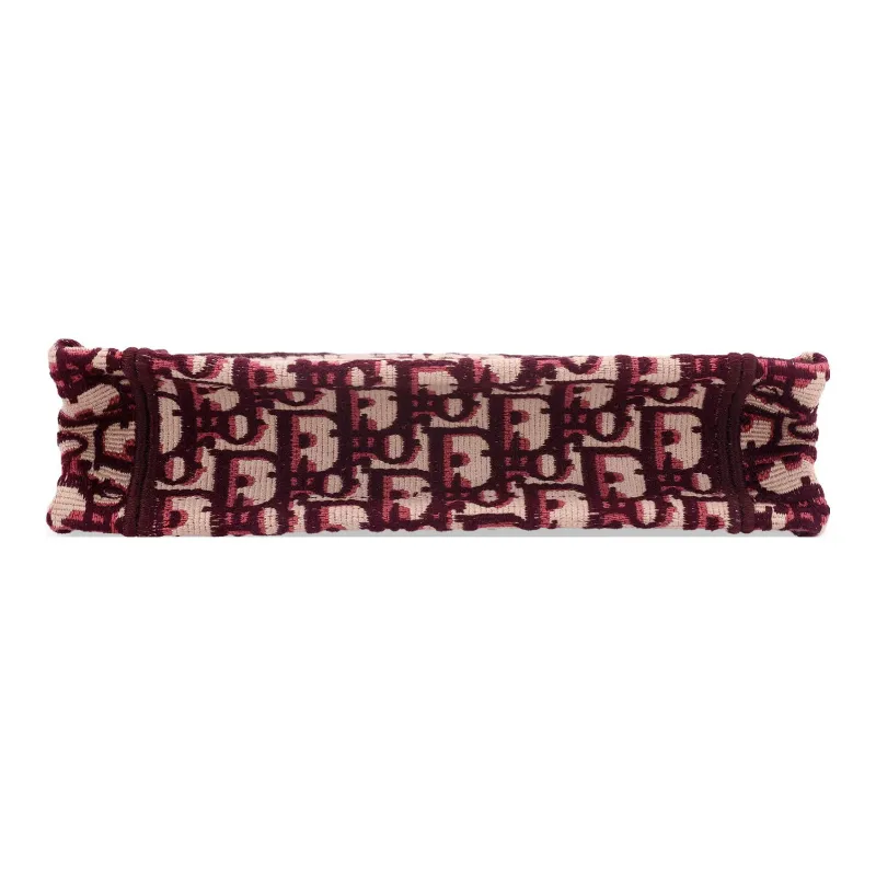 DIOR BookTote Canvas Tote Bag Shopping Bag Handbag Mini Women's Burgundy-3