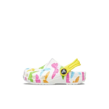 Crocs Classic Clog Anti-Slip Wear-Resistant Children's Sandals White Kids'