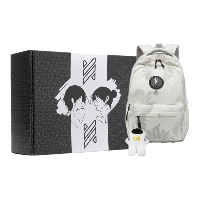 NOMK Nylon Canvas Backpack Regular Unisex Multicolor-15