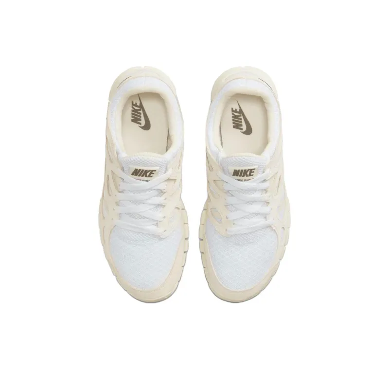 Nike Free Run 2 White Light Bone Women's-3