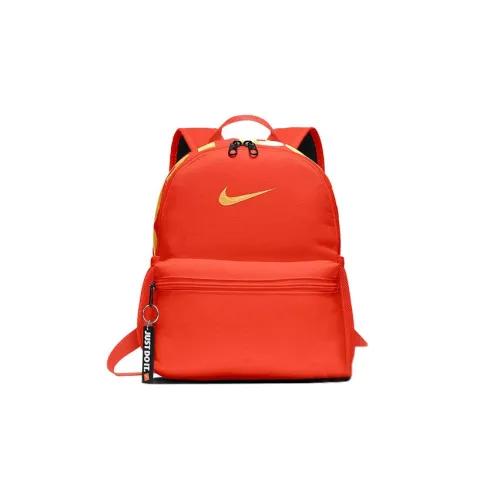 Nike Polyester Backpack Regular Women's Orange