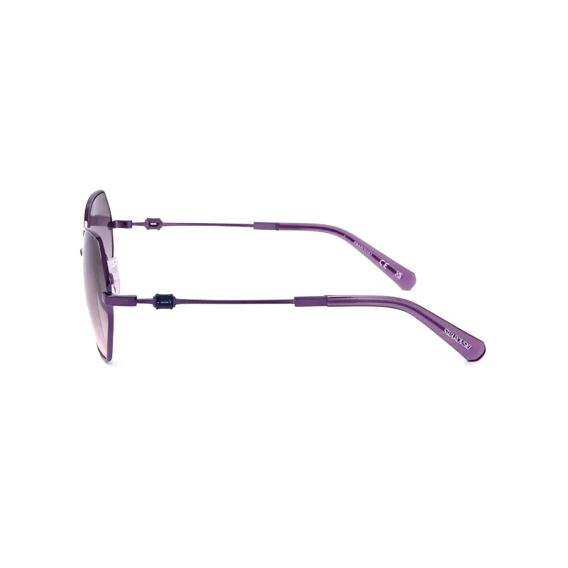 Swarovski Geometric Frame Sunglasses-2
