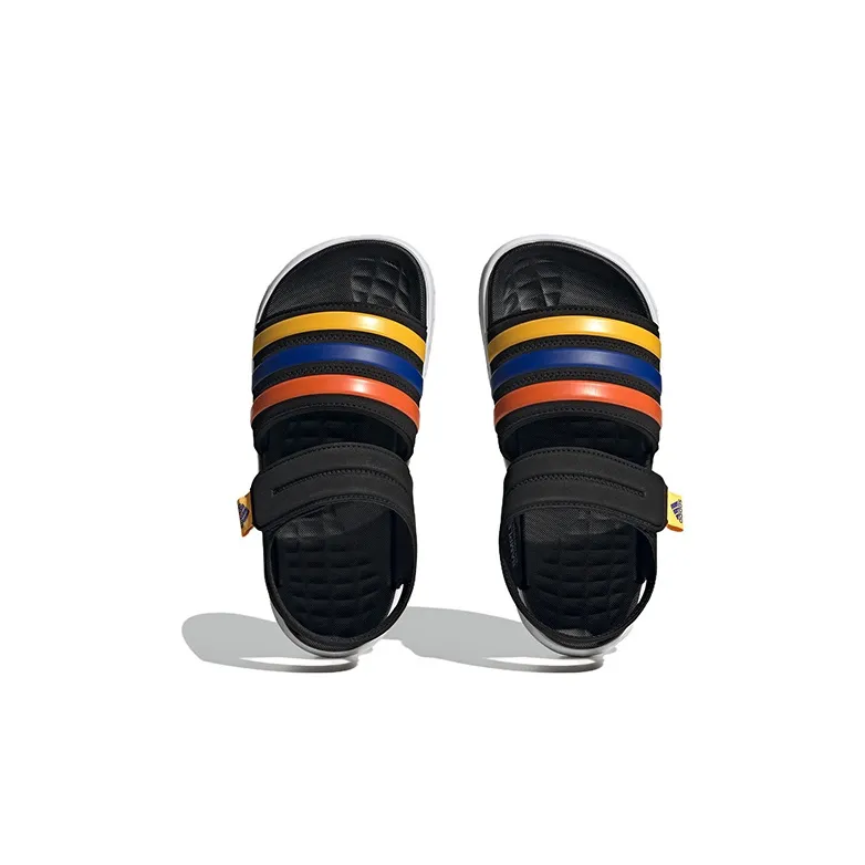 Adidas Duramo Sandals Children's Sandals Black Blue Kids'-4