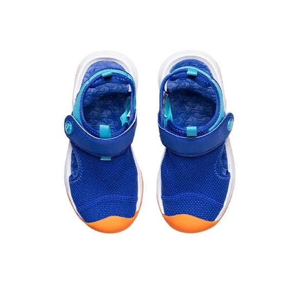 LINING YOUNG Anti-Slip Wear-Resistant Children's Sandals Blue Children Aged 3-7 Years Old-3
