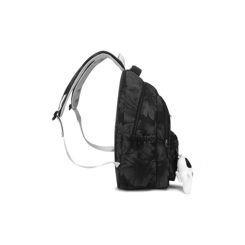 NOMK Nylon Canvas Backpack Regular Unisex Multicolor-2