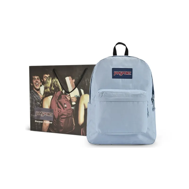 JanSport Polyester Backpack Regular Unisex Haze Blue-4
