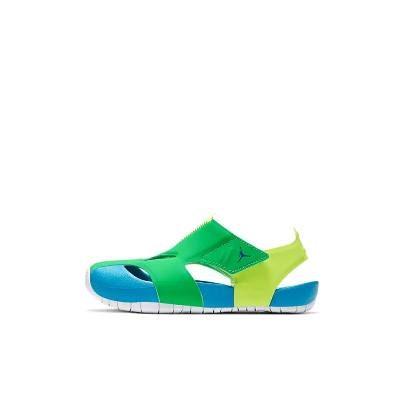 Jordan Flare Children's Sandals Green Blue Yellow Children Aged 3-7 Years Old-0