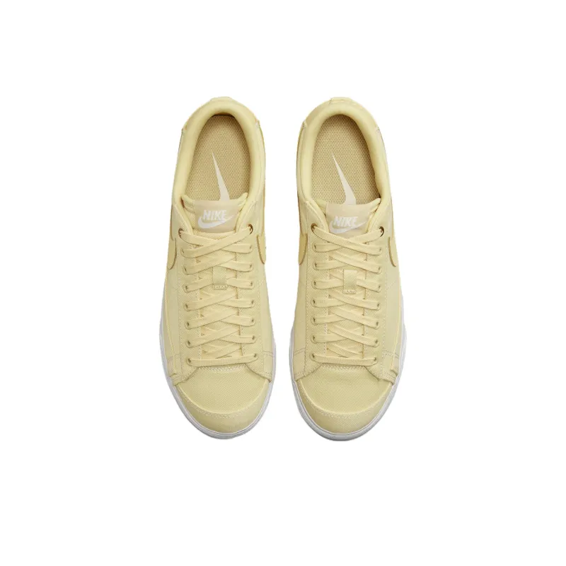 Nike Blazer Low Platform Canvas Anti-Slip Wear-Resistant Low-Top Skateboard Shoes GS Green-3