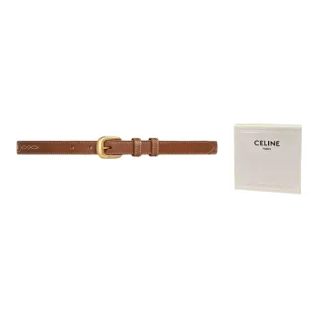 CELINE Leather Belts Women's