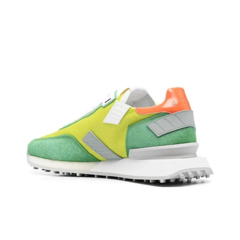GHŌUD Low-Top Sports Casual Shoes Men's Yellow Green-4