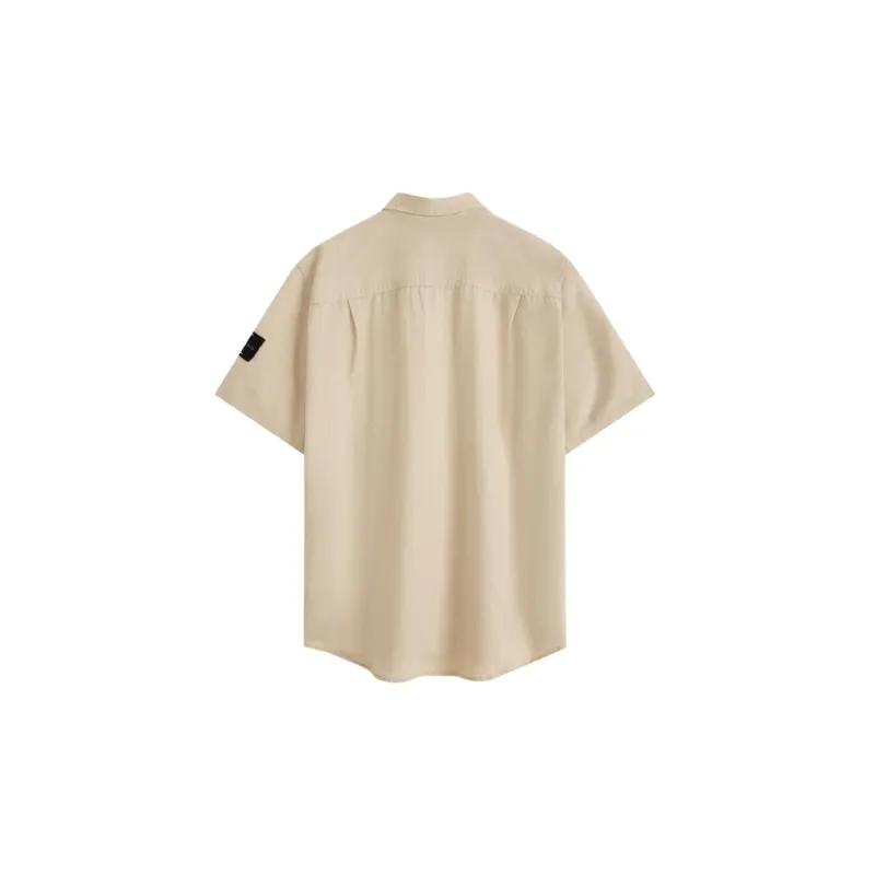 Calvin Klein Logo patch Short sleeve Shirt-1