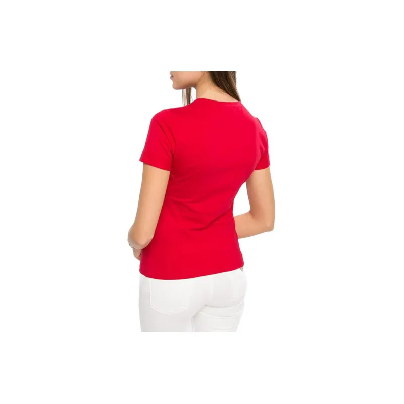 ARMANI JEANS T Shirts Women's Red-1