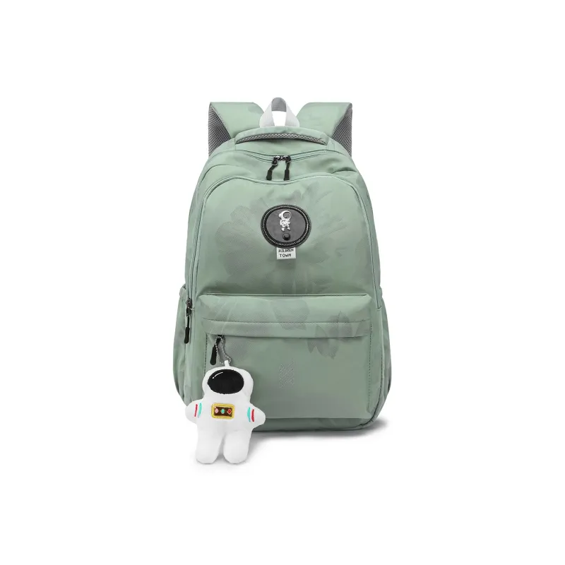 NOMK Nylon Canvas Backpack Regular Unisex Multicolor-17
