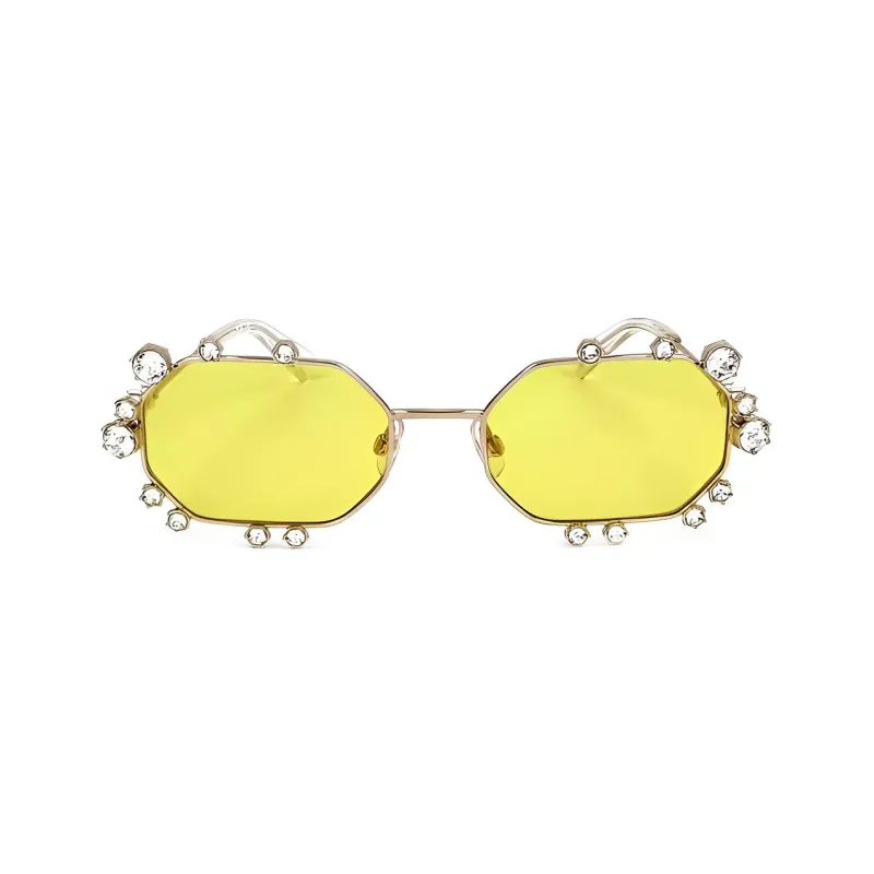 Swarovski Sunglasses Women's Gold-1
