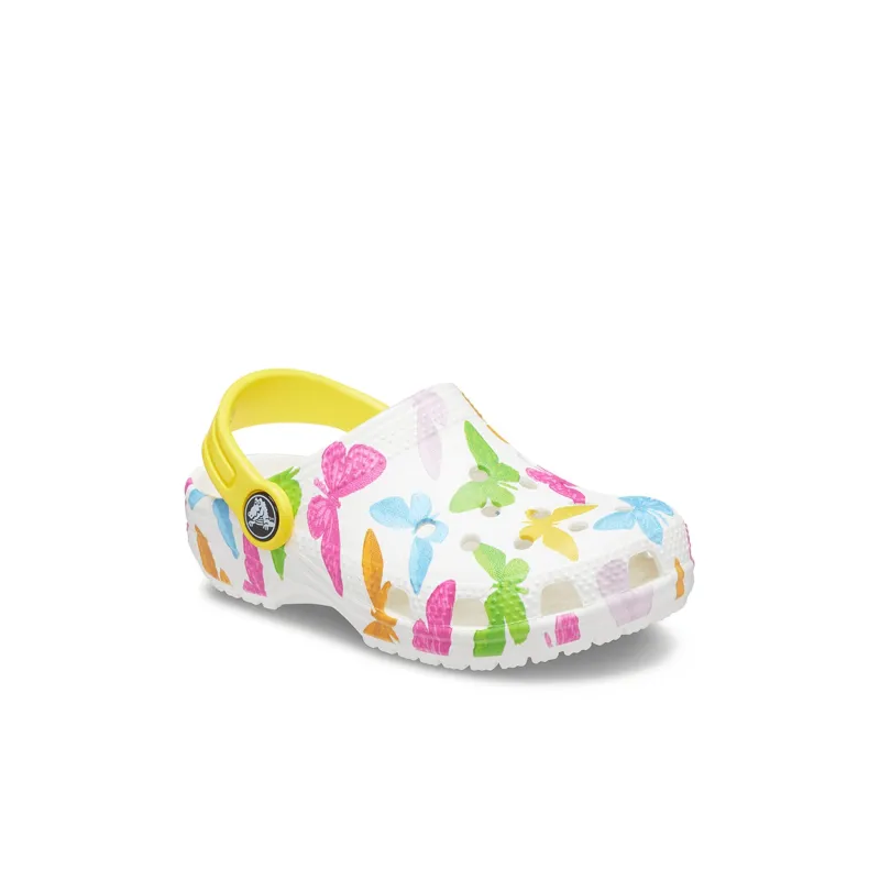 Crocs Classic Clog Anti-Slip Wear-Resistant Children's Sandals White Kids'-2