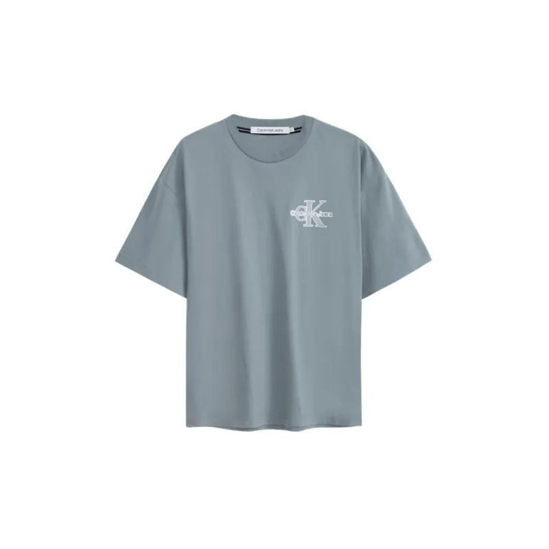 CALVIN KLEIN T Shirt Unisex Slate Gray-1