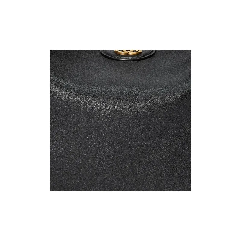 GUCCI Diana Leather Crossbody Bag Shoulder Bag Medium Size Women's Black-8
