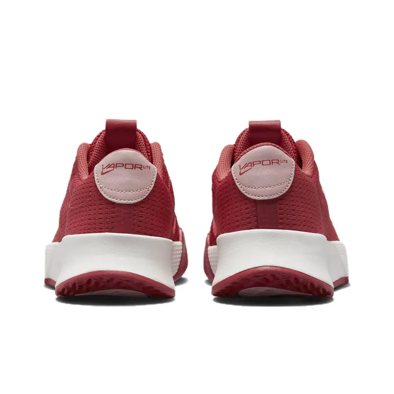 Nike Court Vapor Lite 2 Clay Tennis Shoes 'Red White' Women's-4