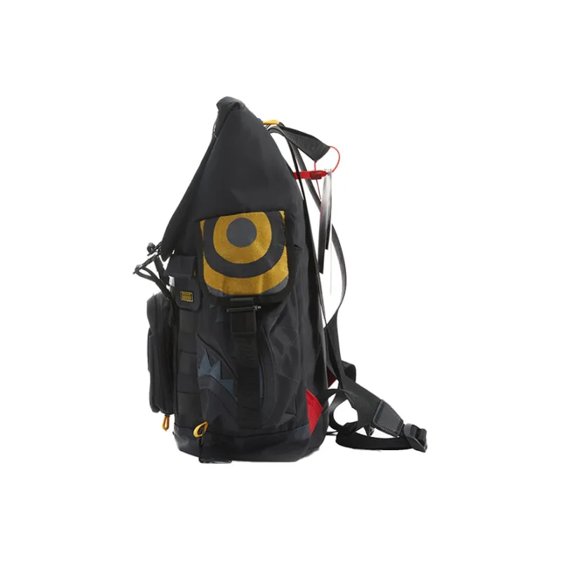 SPRAYGROUND Polyester Backpack Large Size Unisex Gray-6