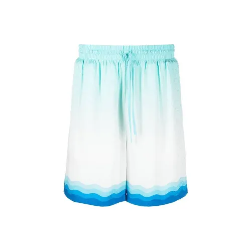 CASABLANCA Casual Shorts Men Blue