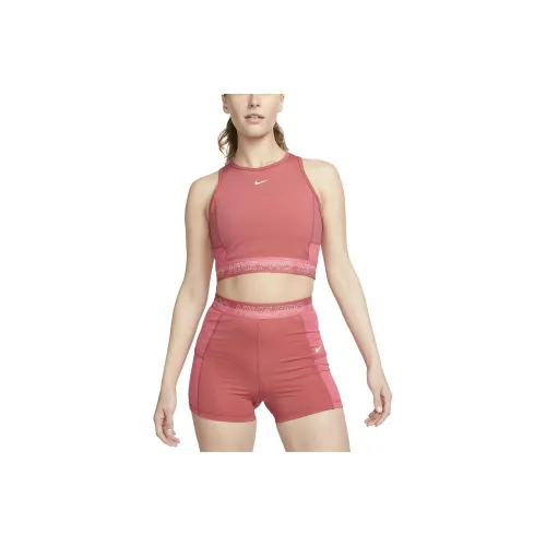 Nike Sleeveless Sports Shirts Women's Pink