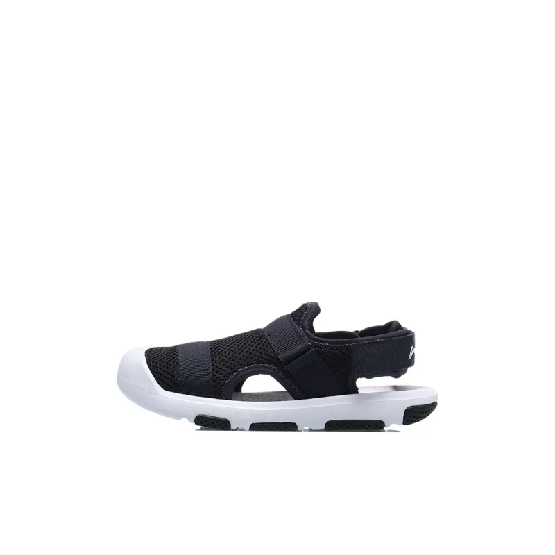 LINING YOUNG Sports Life Collection Lightweight Children's Sandals Black Children Aged 3-7 Years Old-0