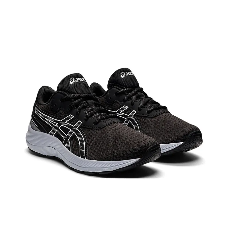 Asics Gel Excite 9 GS 'Black White'-2