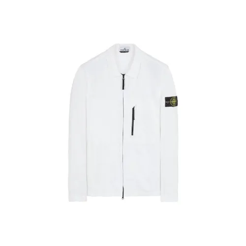 STONE ISLAND SS23 Nylon Meta Jackets Men White