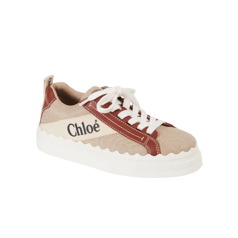 Chloé Lauren Low-top Canvas Sneakers-2