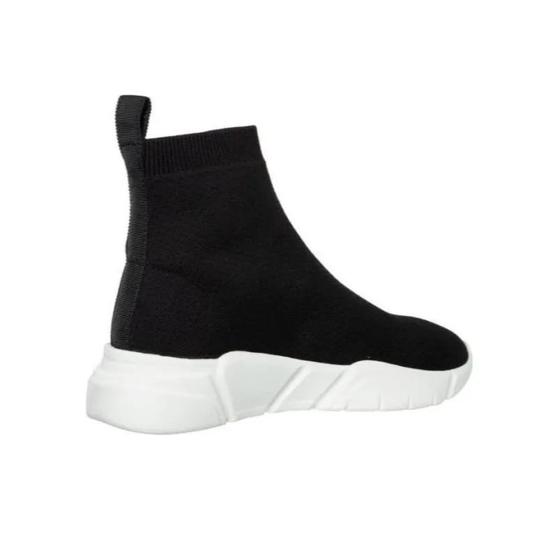 LOVE MOSCHINO High Top Sports Casual Shoes Women's Black-2