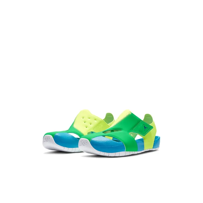 Jordan Flare Children's Sandals Green Blue Yellow Children Aged 3-7 Years Old-2