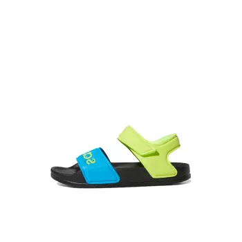 Adidas Adilette Slip Resistant Children's Sandals Blue Green Kids'