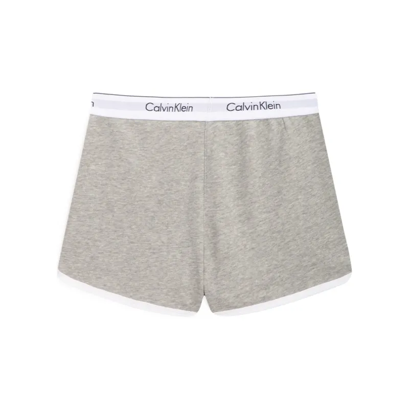 Grey Calvin Klein Modern Lounge Shorts Grey Calvin Klein Shorts Online - Main Image