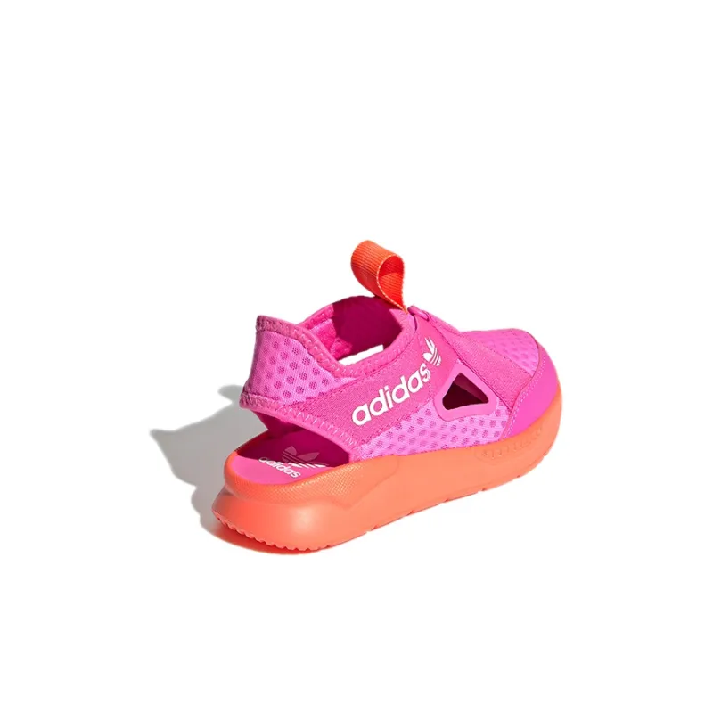 Adidas Originals 360 Sandals Children's Sandals Pink White Children Aged 3 7 Years Old-3