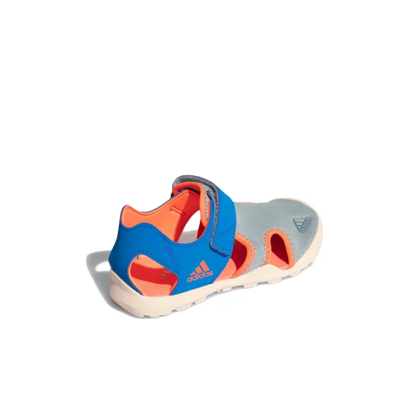 Adidas Captain Toey K Children's Sandals Gray Blue Kids'-3