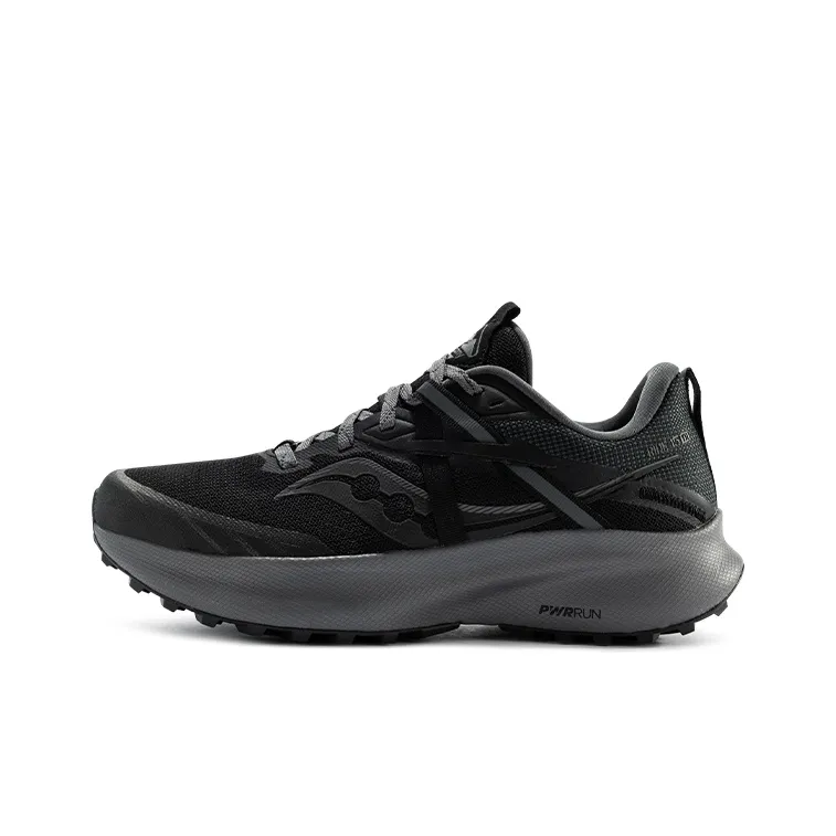 saucony Ride 15 TR 'Black Charcoal'-0