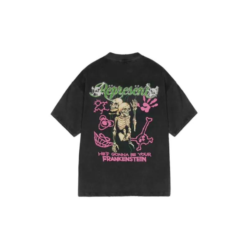 REPRESENT T-Shirts Men Black-1