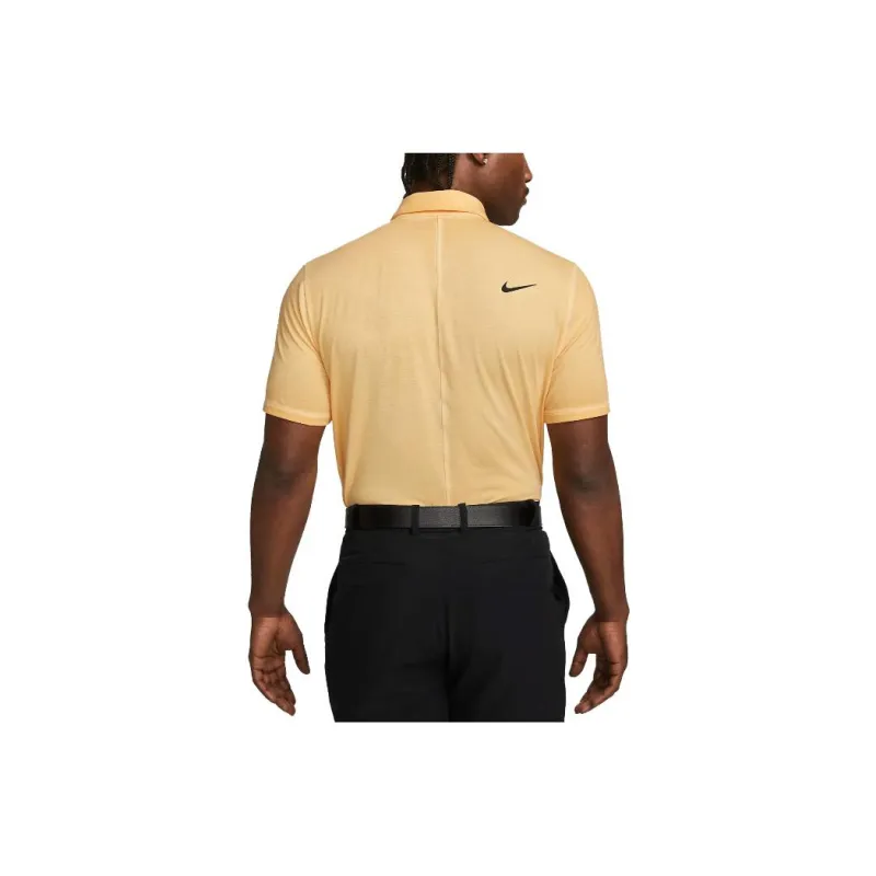 Nike Polo Shirts Men Ginger Yellow-1