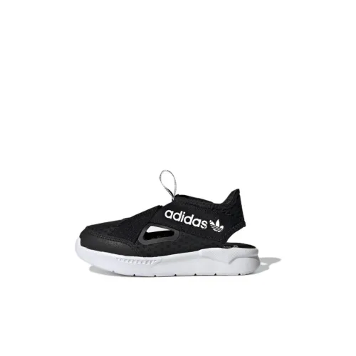 Adidas 360 Sandals J 'Black White' 2023