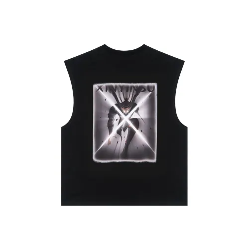 XINYINSU X SHISHANGZUIQIANG Tank Tops Unisex