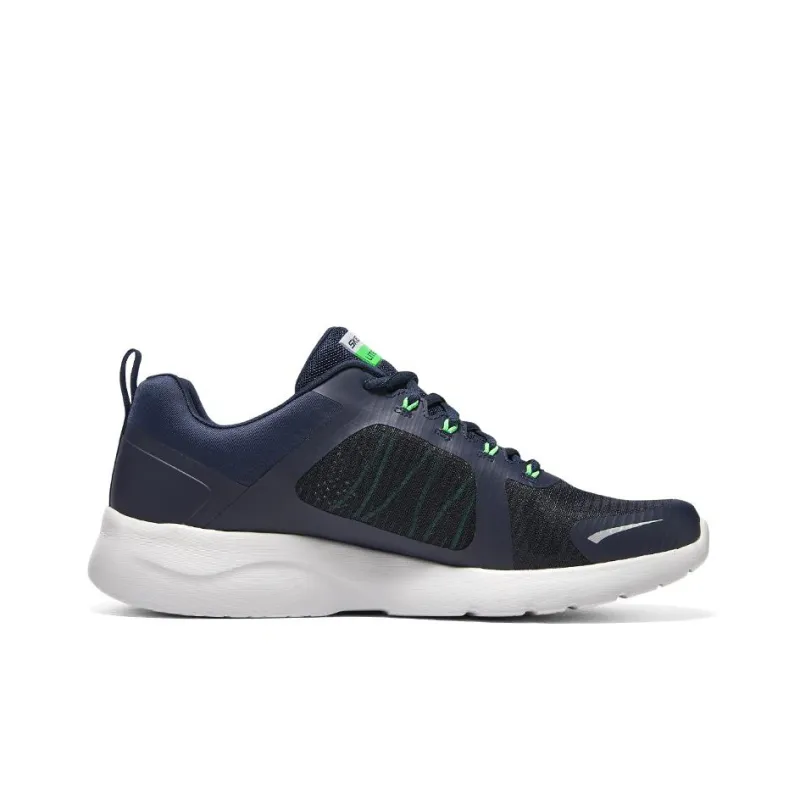 Skechers Dynamight 2.0 Anti Slip Wear Resistant Low Top Casual Shoes Men's Blue White-1