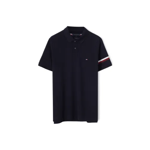 Tommy Hilfiger Polo Shirts Men Navy Blue