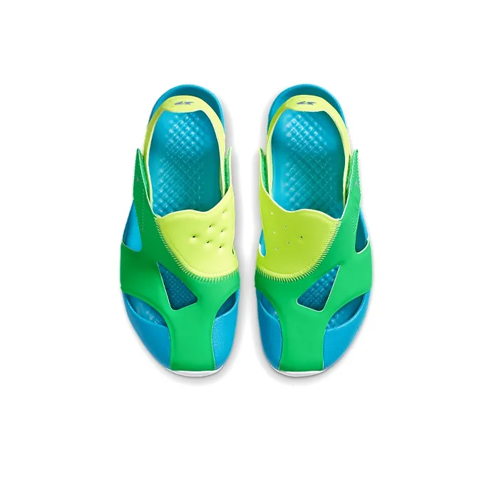 Jordan Flare Children's Sandals Green Blue Yellow Children Aged 3-7 Years Old-3
